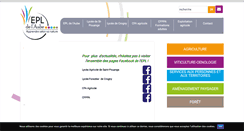 Desktop Screenshot of epldelaube.fr